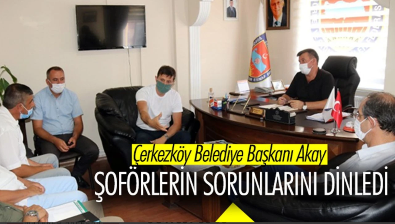 BAŞKANIMIZ AKAY ŞOFÖR ESNAFININ TALEPLERİNİ DİNLE